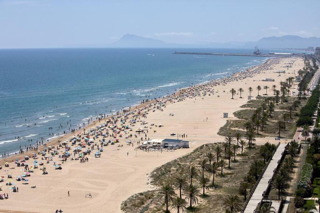 Cozy Apartment, Very Fresh At Playa De Gandia 외부 사진